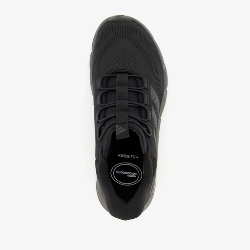 Rapidfit Wide Fit heren sneakers zwart