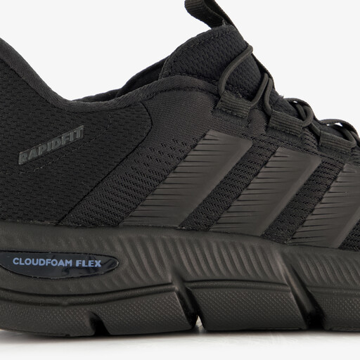 Rapidfit Wide Fit heren sneakers zwart