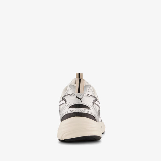 Milenio Tech heren sneakers beige zilver
