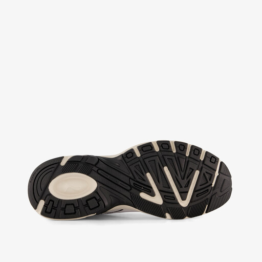 Milenio Tech heren sneakers beige zilver