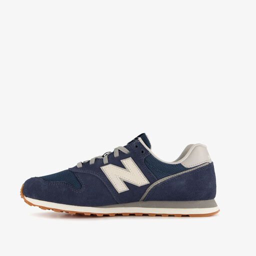 ML373 leren heren sneakers blauw