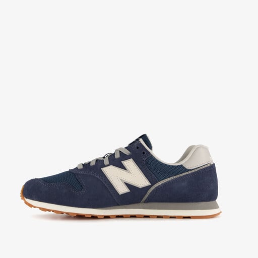 ML373 leren heren sneakers blauw