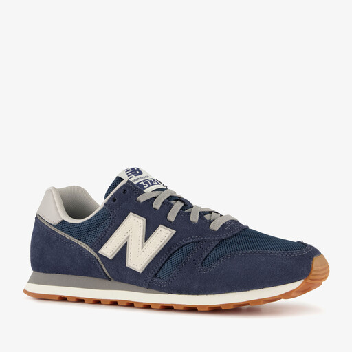 ML373 leren heren sneakers blauw