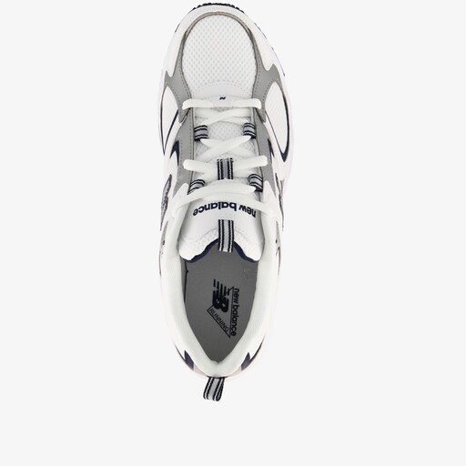 408 heren sneakers wit zwart
