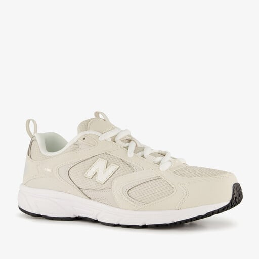 408 heren sneakers beige wit