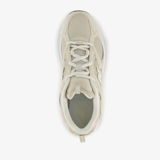 408 heren sneakers beige wit