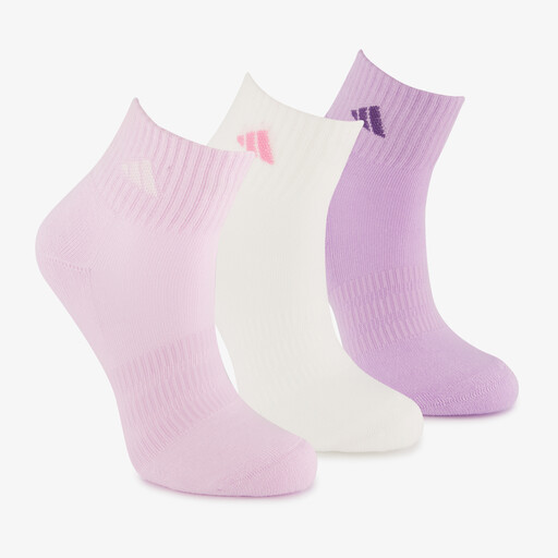 3 paar kinder sokken in pastelkleuren