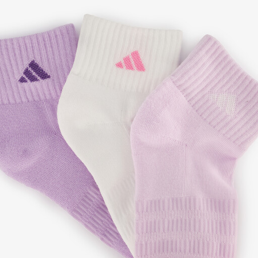 3 paar kinder sokken in pastelkleuren