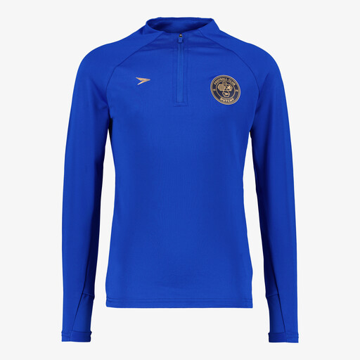 Kinder voetbal pully blauw