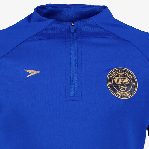 Kinder voetbal pully blauw