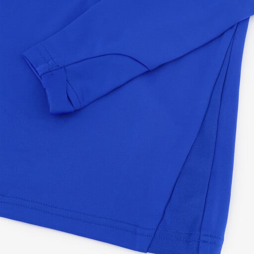 Kinder voetbal pully blauw