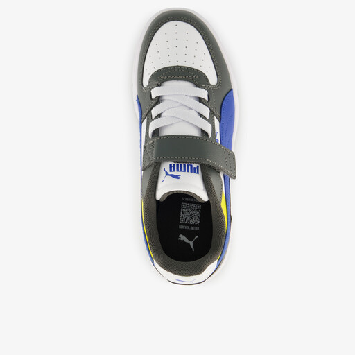 Caven III Block kinder sneakers zwart geel