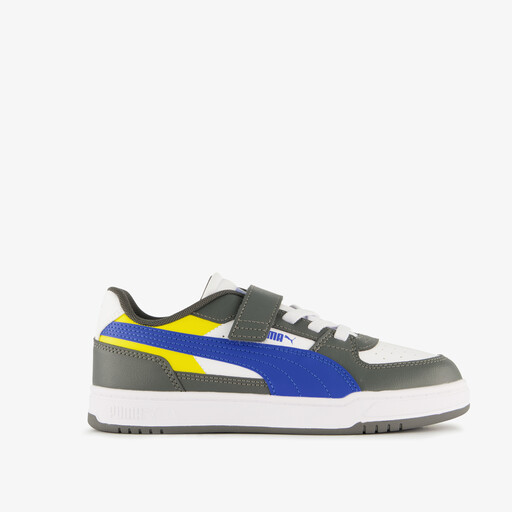 Caven III Block kinder sneakers zwart geel