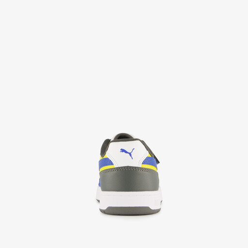 Caven III Block kinder sneakers zwart geel