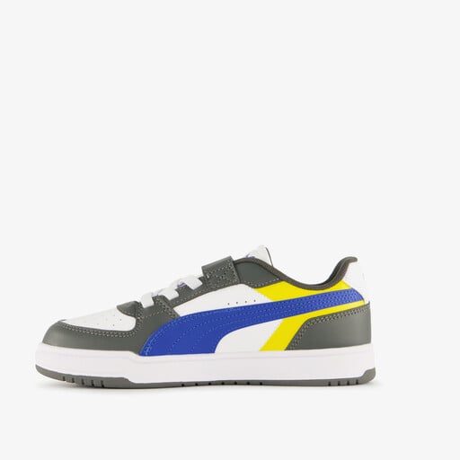 Caven III Block kinder sneakers zwart geel