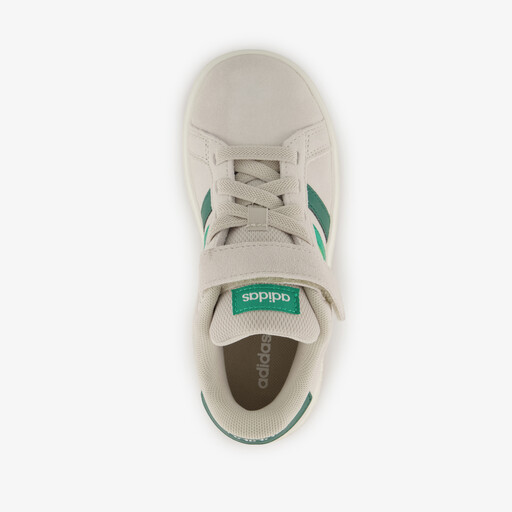 Grand Court 00s EL C kinder sneakers grijs groen
