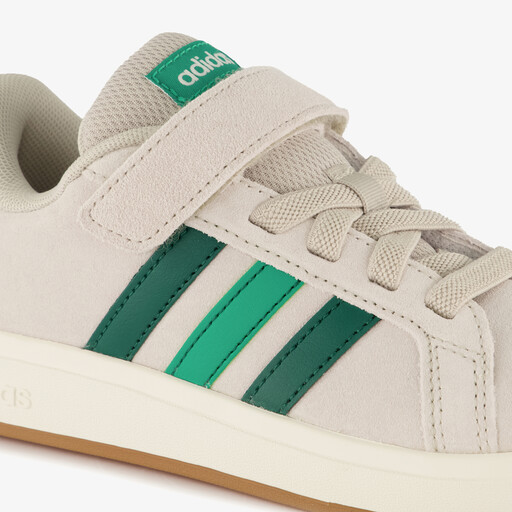 Grand Court 00s EL C kinder sneakers grijs groen