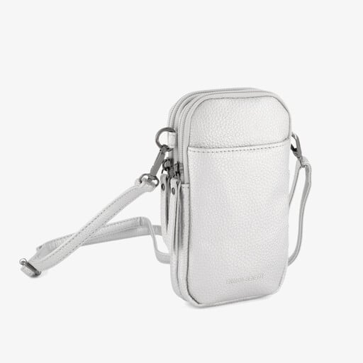 Dames telefoontasje zilver