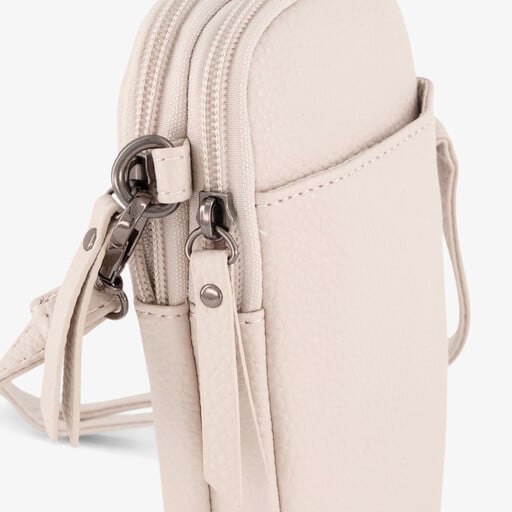Dames telefoontasje off white