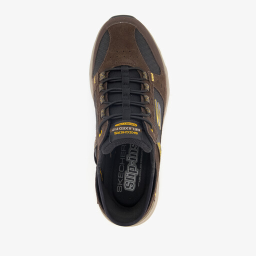 Slip-ins heren wandelschoenen cat. A bruin
