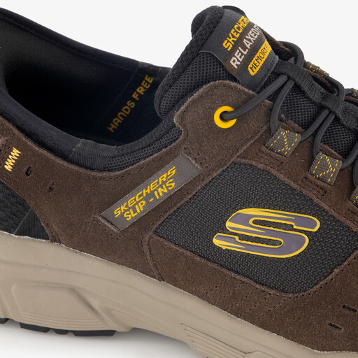 Slip-ins heren wandelschoenen cat. A bruin