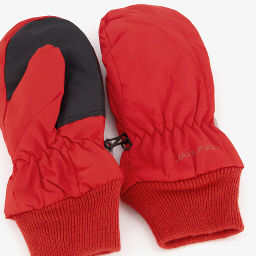 Kinder skiwanten rood