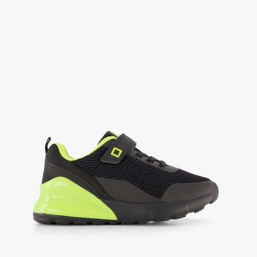 Jongens sneakers zwart groen