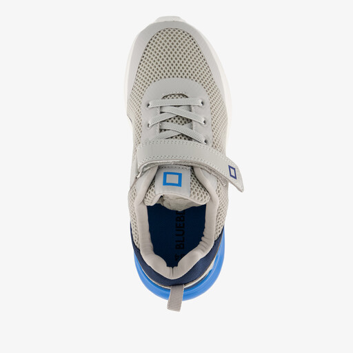 Jongens sneaker grijs blauw