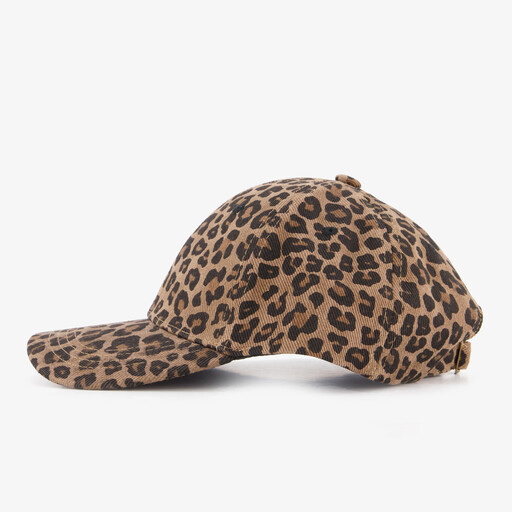 Dames pet met panterprint