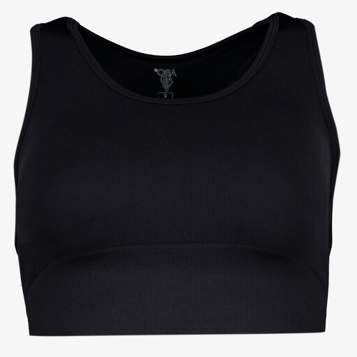 Seamless dames sport BH zwart