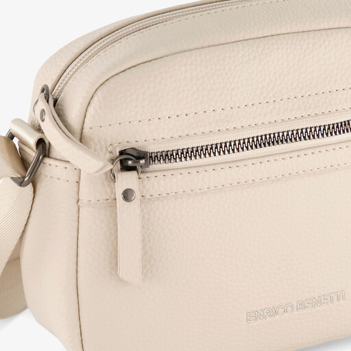 Schoudertas beige