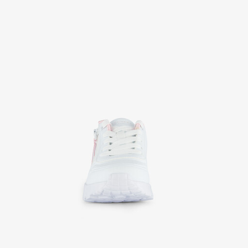 Uno Lite meisjes dad sneakers wit