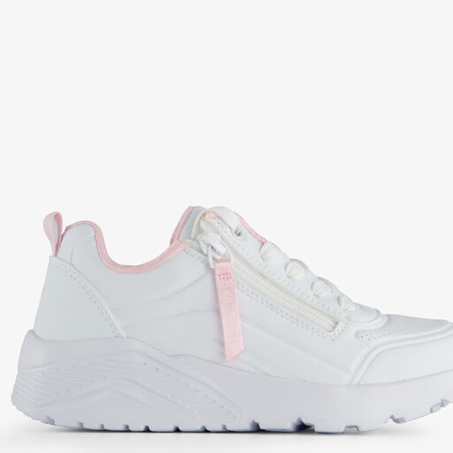 Uno Lite meisjes dad sneakers wit