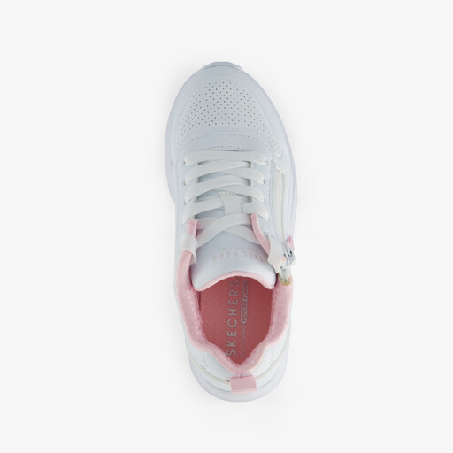 Uno Lite meisjes dad sneakers wit