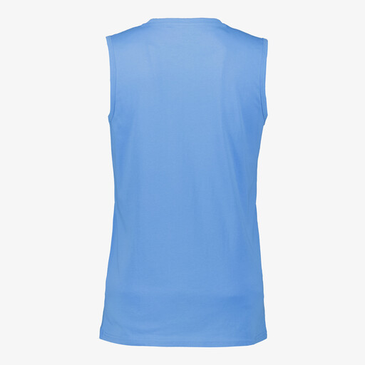 Basic heren singlet lichtblauw