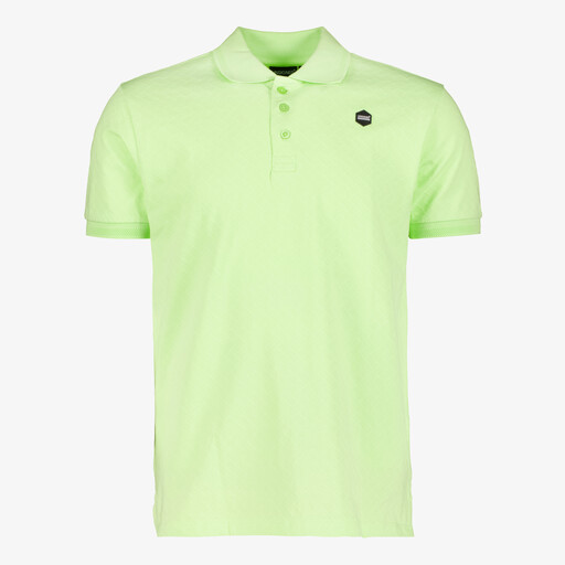 Heren polo lichtgroen