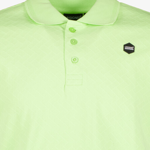Heren polo lichtgroen