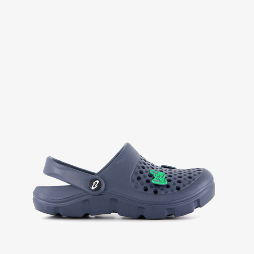 Jongens klompen met game pins blauw