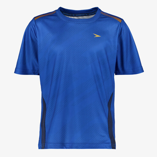 Dry kinder voetbal T-shirt blauw
