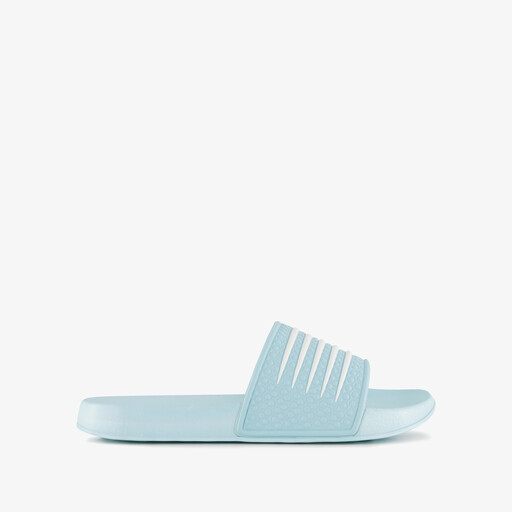 Dames badslippers lichtblauw