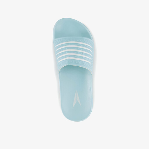 Dames badslippers lichtblauw