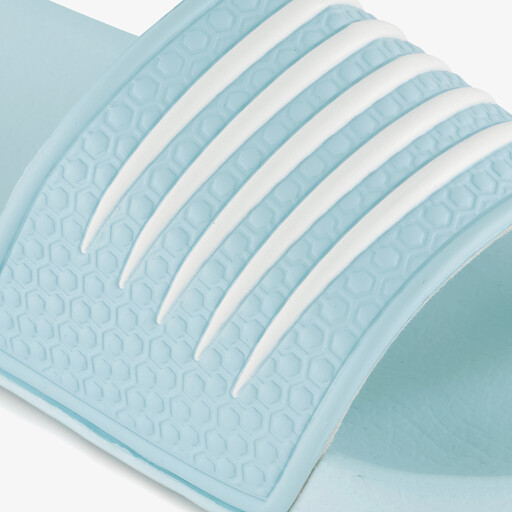 Dames badslippers lichtblauw