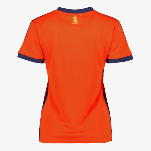 Dames voetbal T-shirt oranje