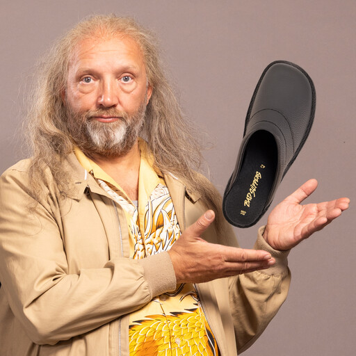 Heren Bad Slippers zwart