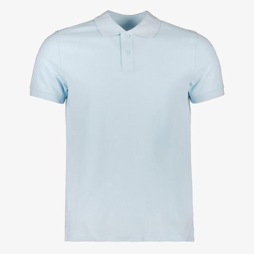 Heren polo lichtblauw