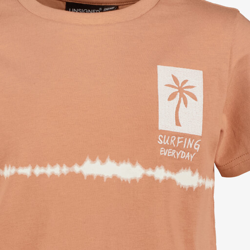 Jongens shirt oranje