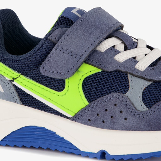 Jongens sneakers blauw groen