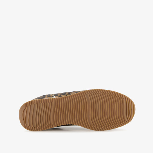 XX by dames sneakers met panterprint bruin
