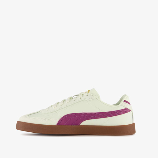 Club II Era leren dames sneakers wit roze