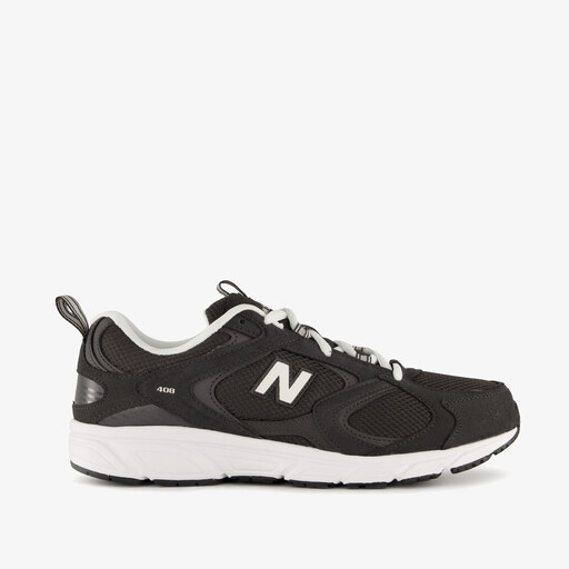 408 heren sneakers zwart wit